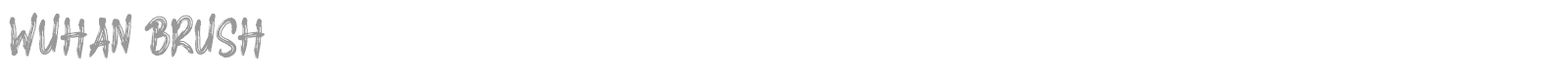 Wuhan Brush font preview